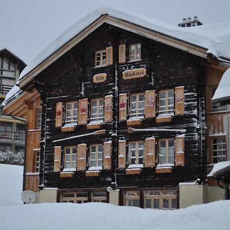 Ferienwohnung Alte Baeckerei Mürren Eksteriør bilde